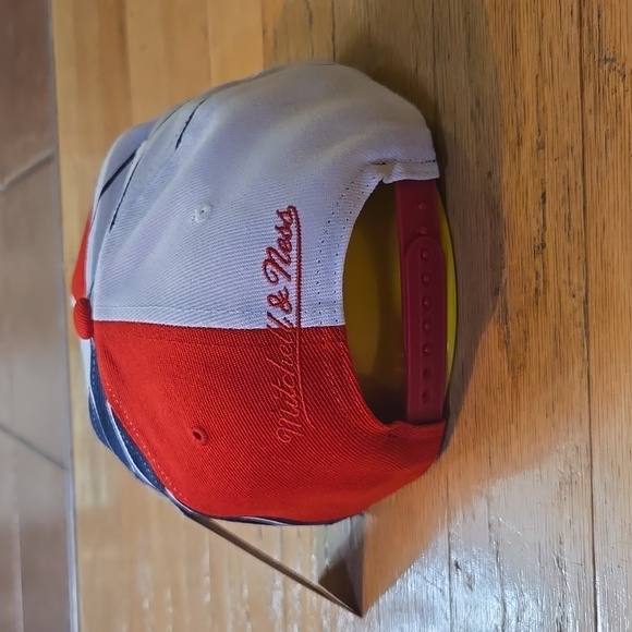 NWT Mitchell & Ness Houston Rockets "WHAT THE" Snapback Hat 75th Anniversary - Picture 7 of 12